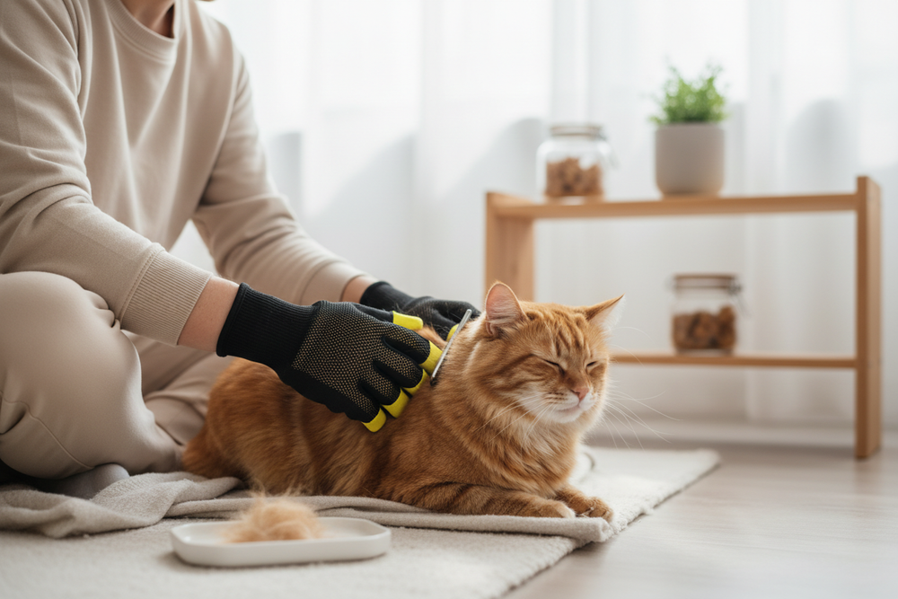 How Often Should You Use Grooming Gloves on Your Pet?