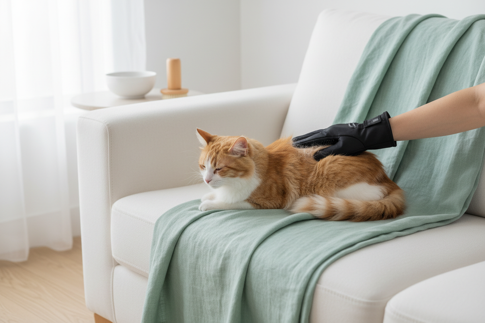 How Often Should You Use Grooming Gloves on Your Pet?
